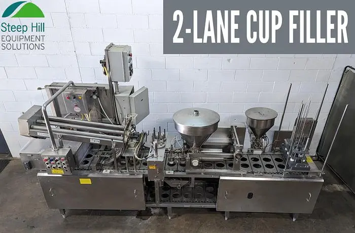 Used 1994 MODERN PACKAGING, INC SL-1X2 Cup Fillers | Steep Hill Equipment Solutions #773314