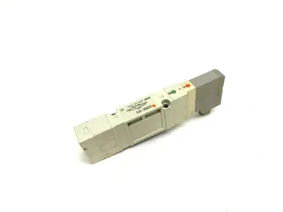 USED SMC PLUG-IN DOUBLE SOLENOID VALVE