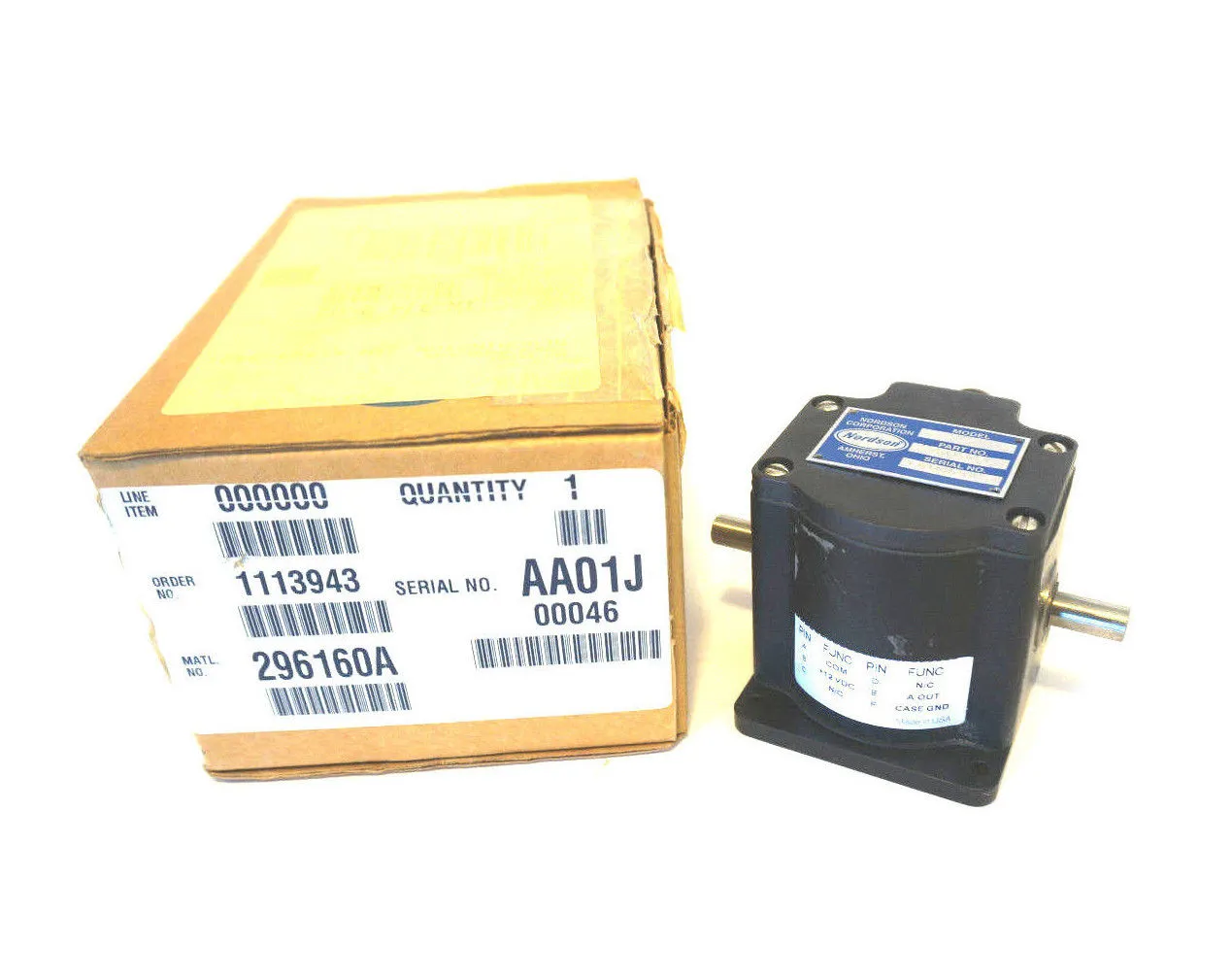 NEW NORDSON 296160A ENCODER