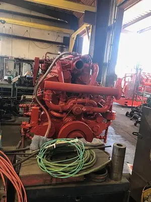 USED 1992 WAUKESHA 7042GSI GAS COMPRESSOR ENGINE