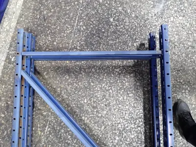 38" X 167" Pallet Racking Uprights - Keystone