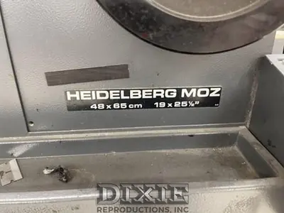 USED HEIDELBERG MOZ