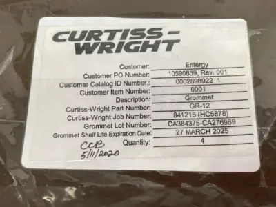 New | in-Stock Curtiss-Wright GR-12 Electrical Fittings Michigan US | Maverick Industrial Sales #1502379