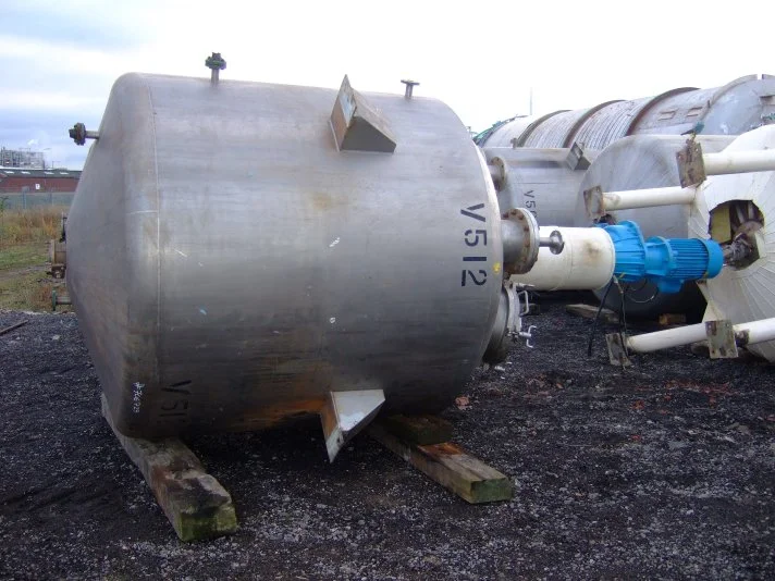 4,500 L  S/S JKTD  Reactor 11 Kw