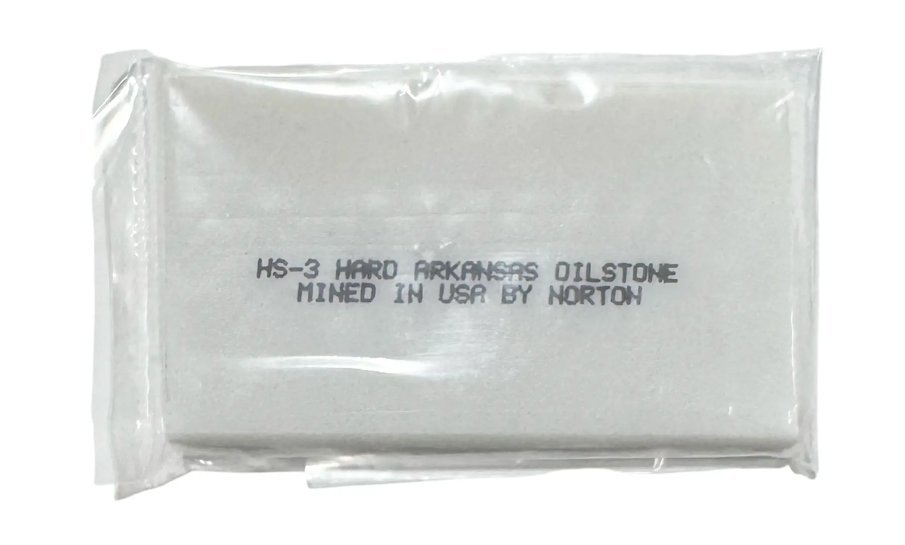 Norton 1/4" x 1/16" x 1-3/4" x 3" Slip Round Edge 900 Grit Hard Arkansas