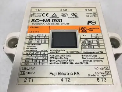 USED FUJI ELECTRIC SC-N5 3NC3F