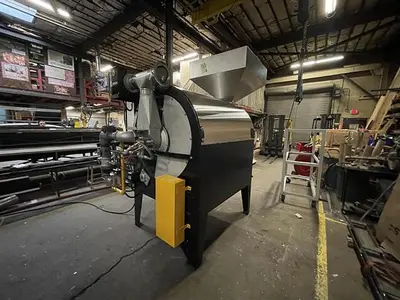 Bauer 322 1000 lb/hr Batch Dry Nut Roaster
