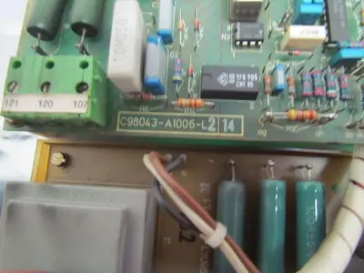 Siemens 6-RA-8261-3B Circuit Board, Field Supply Unit-For Parts or Repair