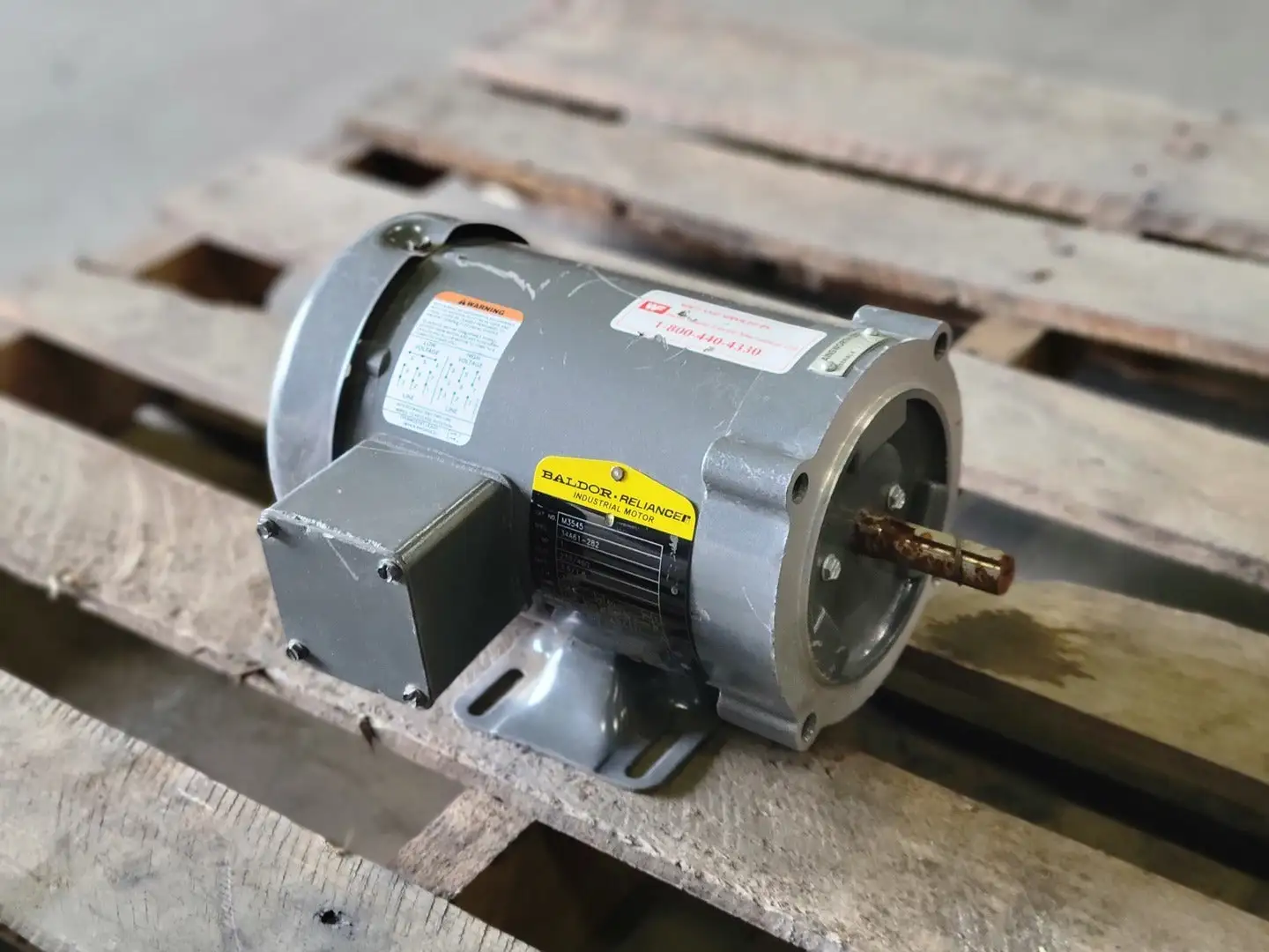 Used BALDOR M3545 A.C. Motors British Columbia CA | Lenmark #246191