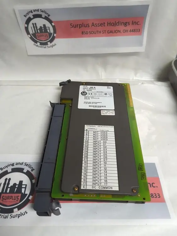 Used ALLEN-BRADLEY 1771-IBD B Industrial Controls | Surplus Asset Holdings #1220894