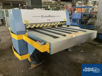 USED Corfine Corfine Pass Thru Die Cutter, Model Econopress
