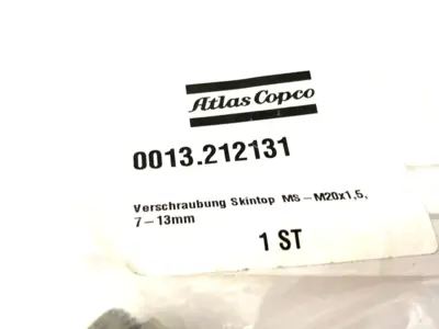 New | in-Stock LAPP Group SKINTOP Cable Gland MS-M20x1,5 7-13mm, 0013.212131 LOT OF 3 Electrical Fittings Michigan US | Maverick Industrial Sales #1391636