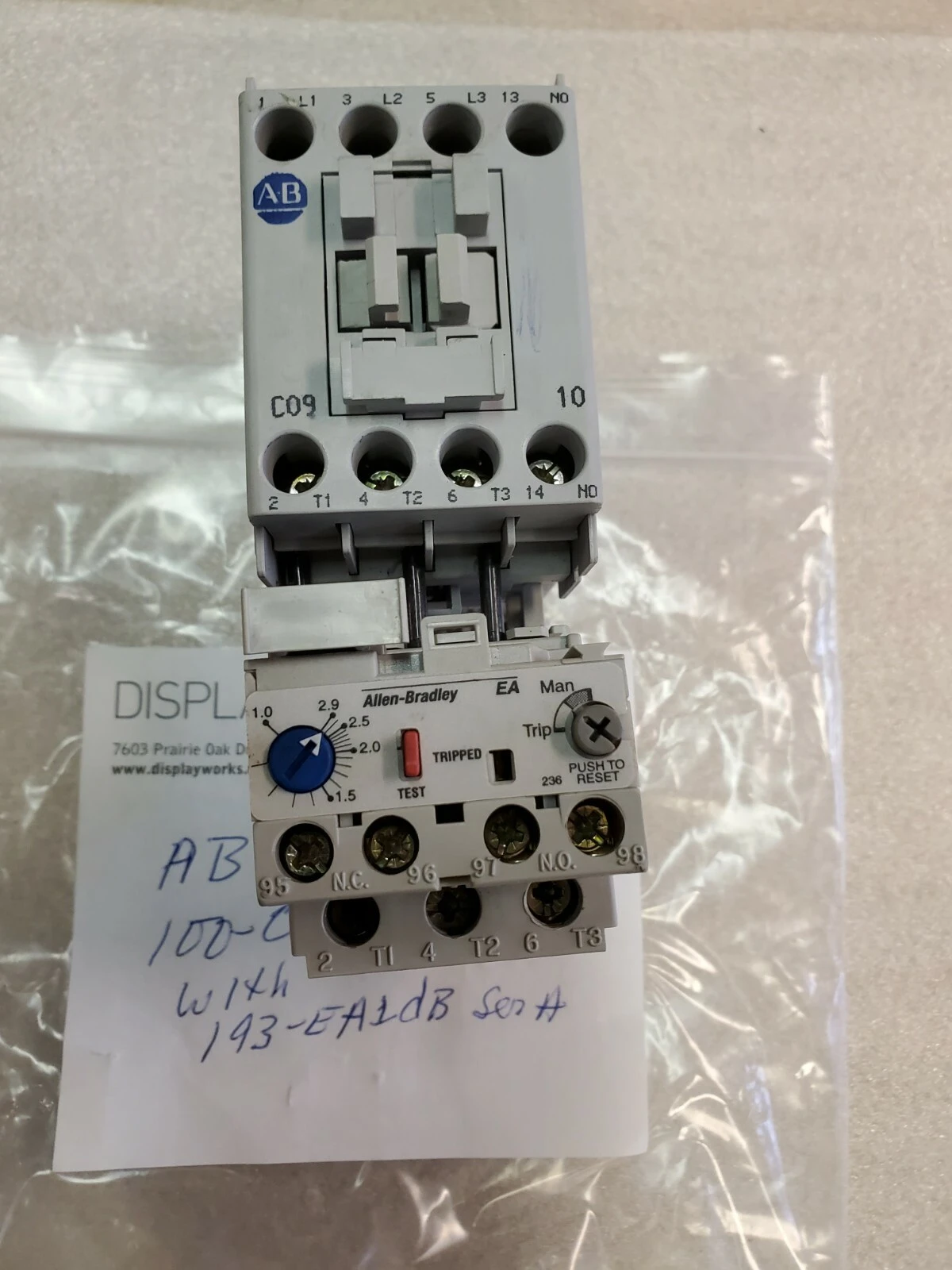 USED ALLEN BRADLEY 100-C09* 10