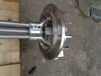 1.5 kw 1400 rpm S/S shearhead type Moritz Mixer