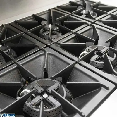 ELITE E-2-G24 36" 2 Gas Burner Range w/ 24in Griddle & Oven