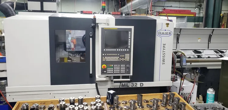 Used 2017 MAIER ML32DY CNC Lathes Michigan US | Machinery For Sale #815612