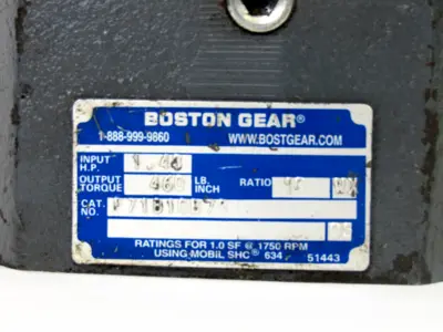 USED BOSTON GEAR F71810B7G