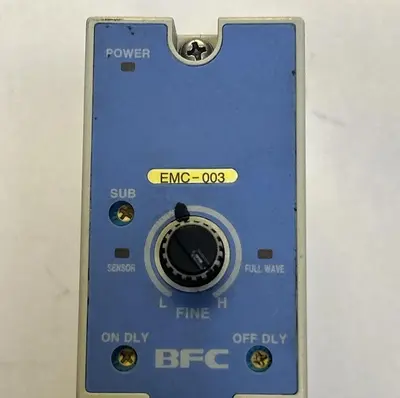 Used BFC EMC-003 Electrical Controls Ohio US | Surplus Asset Holdings #1246328