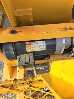 4,000 lb. Capacity DumpMaster Box Dumper with  a 2 HP Motor.