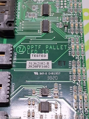 UNIVERSAL INSTRUMENTS 51362102-B DPTF PALLET LED PCA BOARD