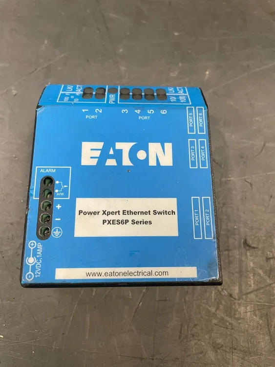 Used Eaton Cutler-Hammer Eaton Cutler-Hammer PXES6P24V Network Switches South Carolina US | Palmetto Automation #1165414