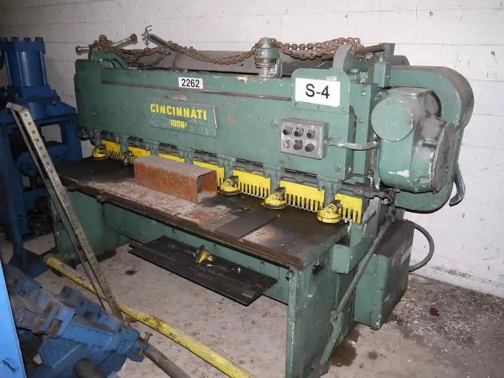 USED CINCINNATI 1006-R MECHANICAL SHEAR