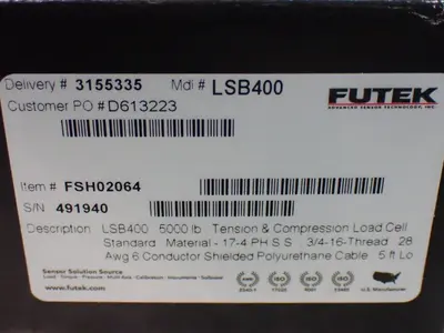 Used FUTEK LSB400 Transducers Ohio US | HGR 24 #1187291
