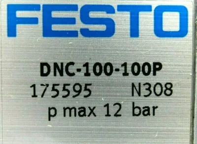 NEW FESTO DNC-100-100P CYLINDER 175595 DNC100100P