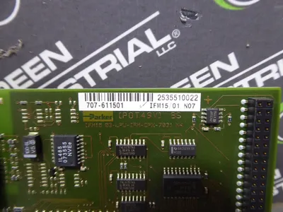 Parker 707-611501 IFM15 Compax3 Servo Drive Interface Board Used