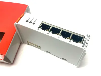 USED BECKHOFF ETHERCAT 4-PORT COMMUNICATION INTERFACE ETHERNET SWITCH PORT