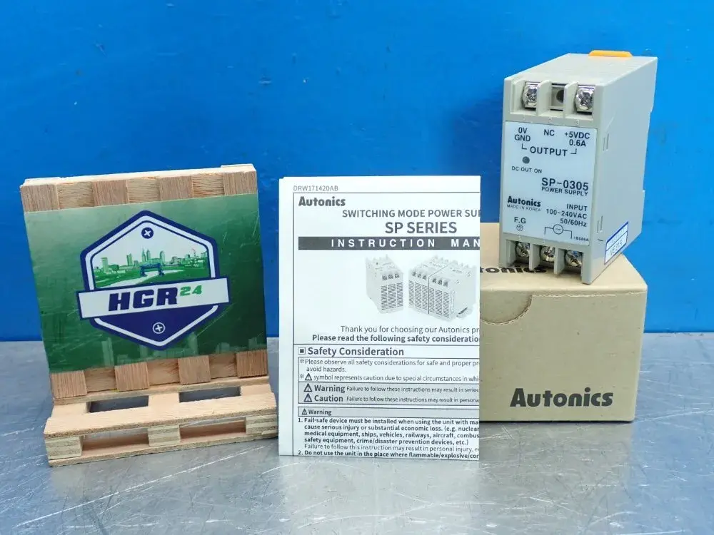 New | in-Stock AUTONICS SP0305 Power Supplies | HGR 24 #739000