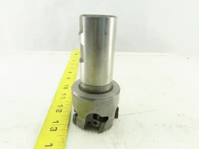 2" Dia. Indexing Coolant 5 Flute Thru Face Mill Shell Mill 1-1/4" Shank