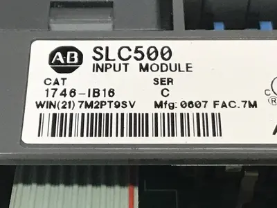 USED ALLEN BRADLEY 1746-IB16 SER C