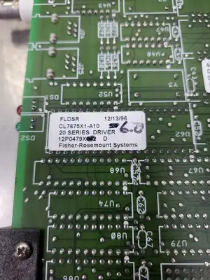 USED FISHER ROSEMOUNT CL6630X1-A1