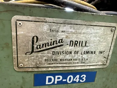 LAMINA PORTABLE DRILL & HYDRAULIC POWER UNIT: STOCK #23663
