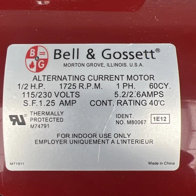 New | in-Stock Bell & Gossett W11044 Centrifugal Pumps California US | Davliegogo LLC #1706475