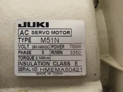 Used JUKI _UNKNOWN_ Spindle Motors Indiana US | Arrow Industrial #1459668