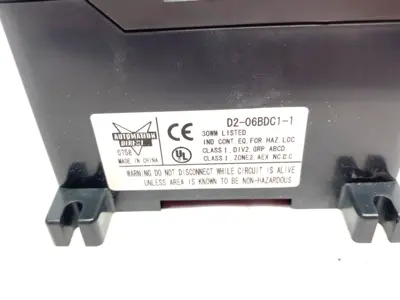 USED AUTOMATIONDIRECT DIRECTLOGIC DL205 I/O BASE, 6-SLOT, DIN RAIL/PANEL
