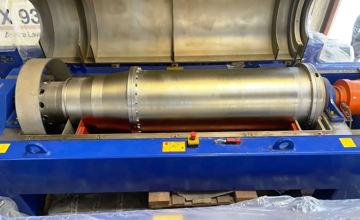 (3) Alfa-Laval NX 934B-11G tricanter centrifuges, 316SS.