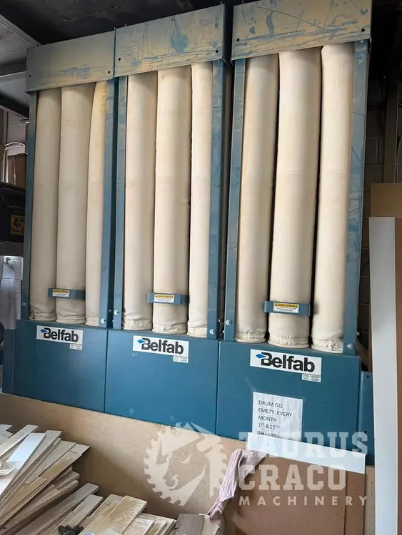 Used 2018 BELFAB NBM-OP INDOOR DUST COLLECTOR Dust Collectors Ontario CA | Taurus Craco Machinery Inc #1340373