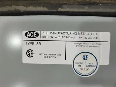 USED ACE MANUFACTURING TYPE 3R