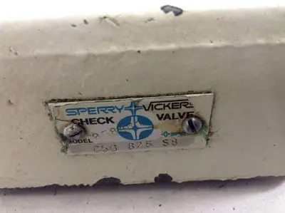USED SPERRY VICKERS C5G 825 S8