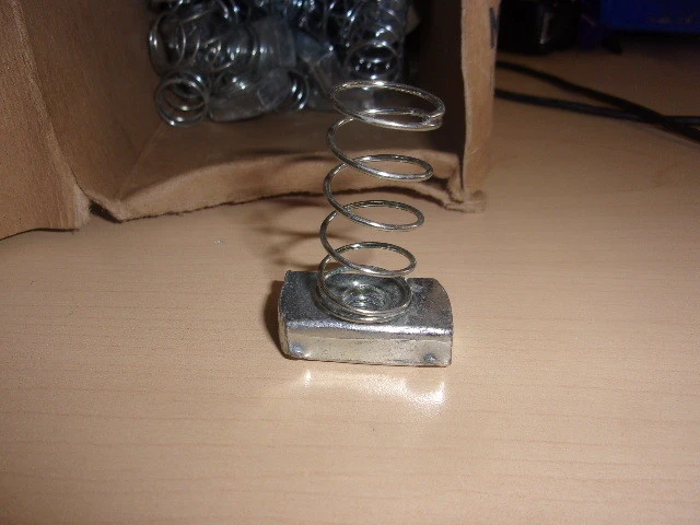 lot of 35  Channel Nut Electro-Galvanized,