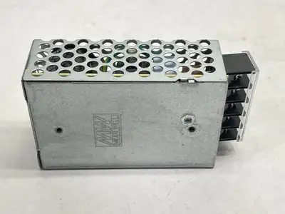USED MEAN WELL POWER SUPPLY INPUT 0.7A 100-240VAC OUTPUT 5A 5V