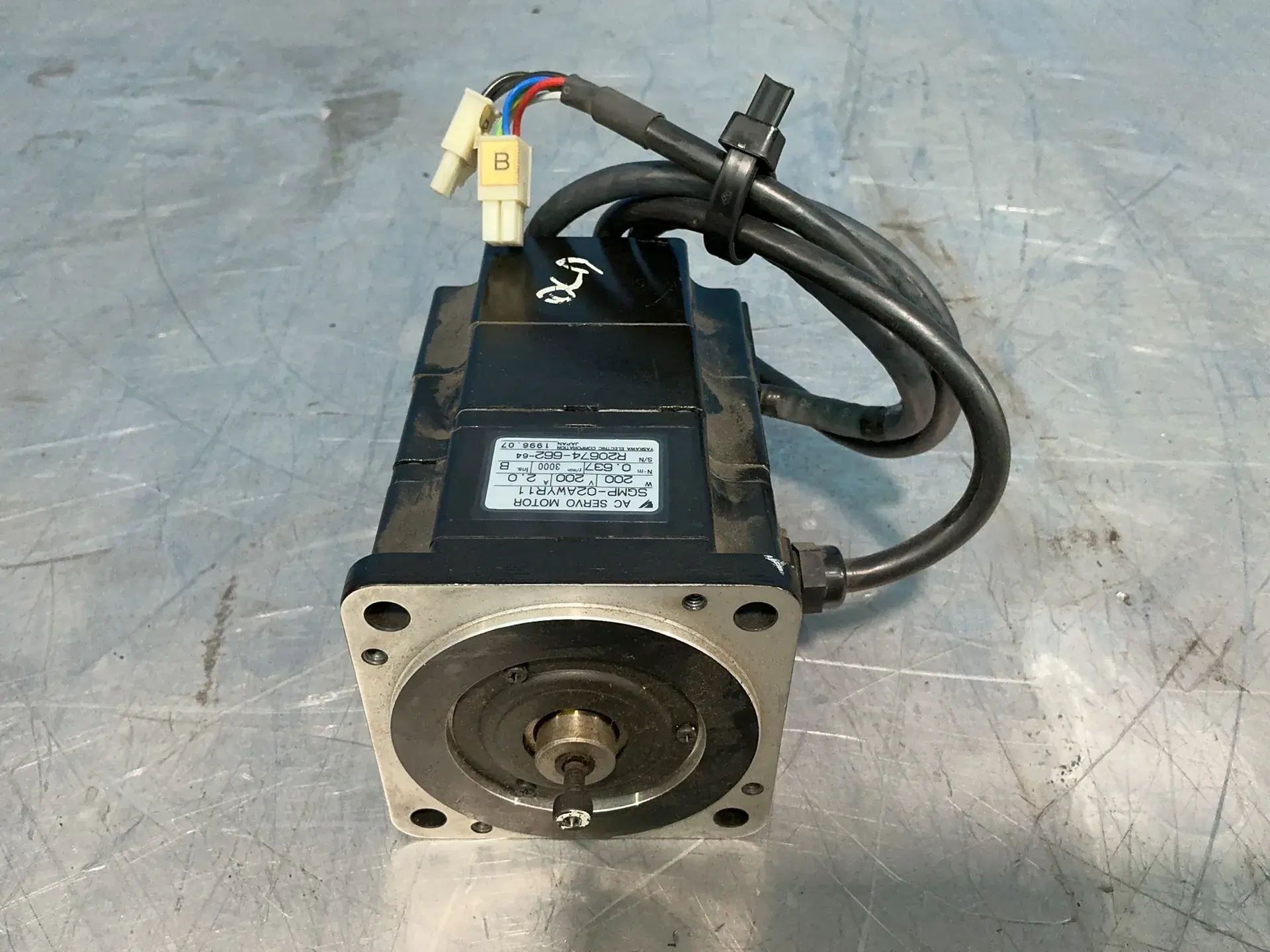 Used 1996 YASKAWA / MOTOMAN SGMP02AWYR11 Motors (misc) Ohio US | HGR 24 #1460658