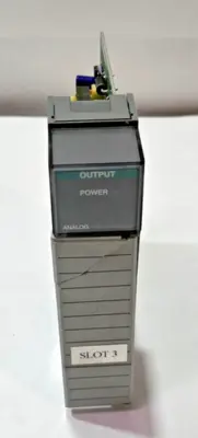 ALLEN BRADLEY SLC 500 1746-NO4I SER A 1746NO4I OUTPUT MODULE ANALOG