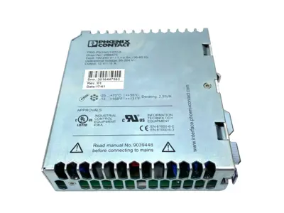 Used Phoenix Contact Power Supply 100-240V 1.1-0.5A Input 2866475 DIN Rail Power Supplies Michigan US | Maverick Industrial Sales #1414184