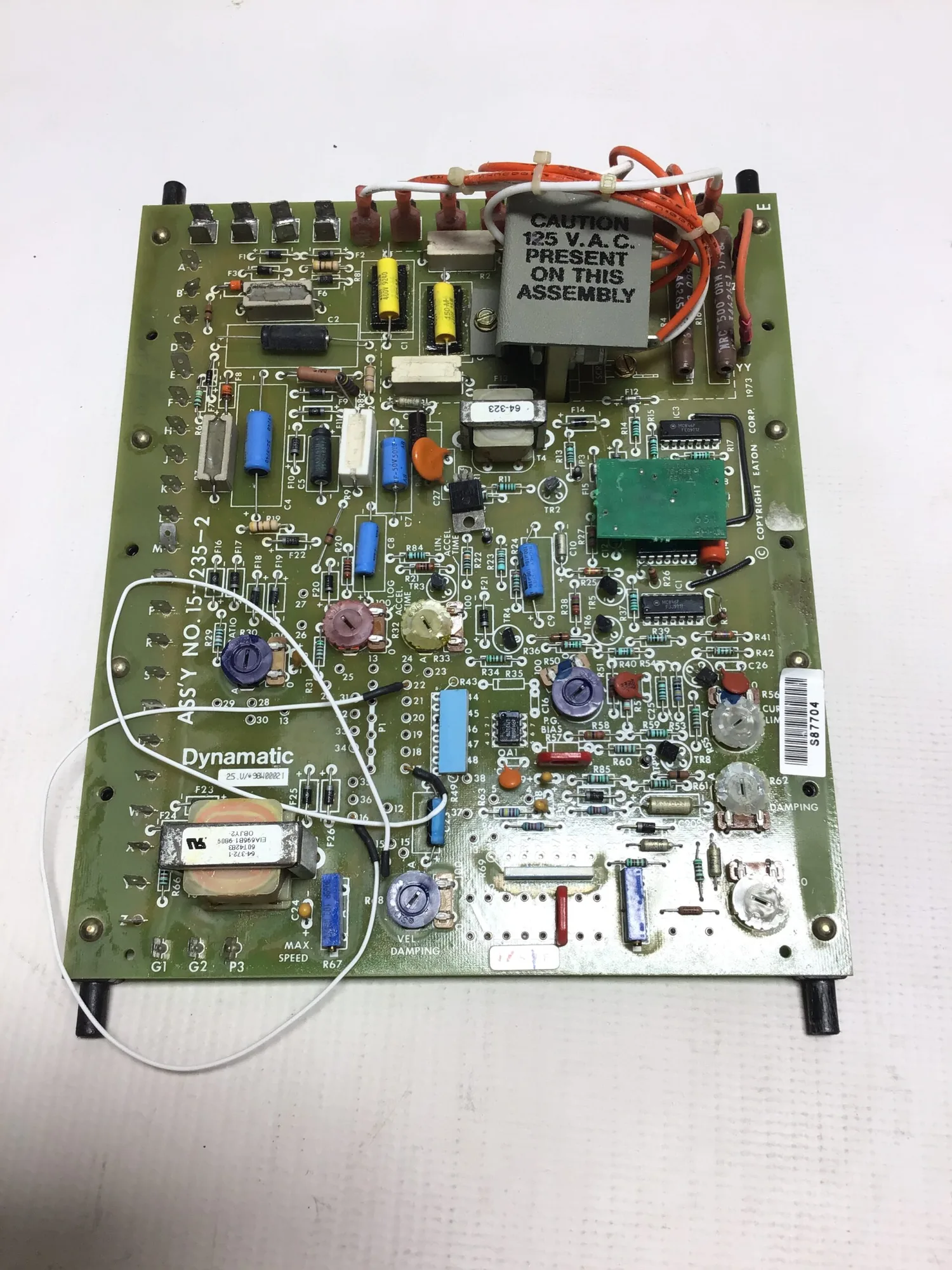 Dynamatic 15-235-2 – MKIII Controller Drive Assembly