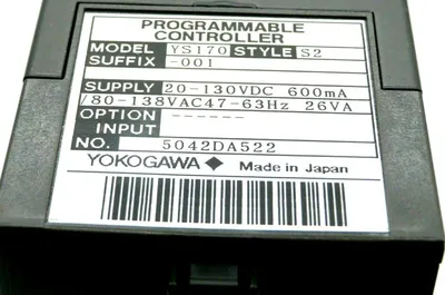 NEW YOKOGAWA YS170-S2-001 PROCESSOR CONTROLLER YS170S2001