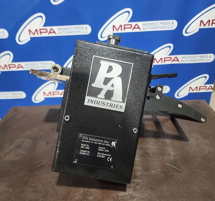 Used P/A INDUSTRIES INC MODEL: SRF-105M Servo Feeders Michigan US | Midwest Press and Automation #914212